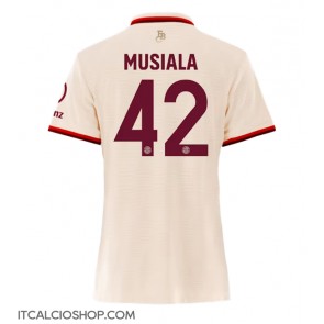 Bayern Munich Jamal Musiala #42 Terza Maglia Femmina 2024-25 Manica Corta